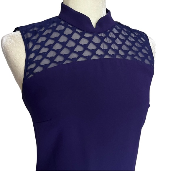 Elie Tahari Violet Shift Dress | Size 2 - Picture 2 of 10